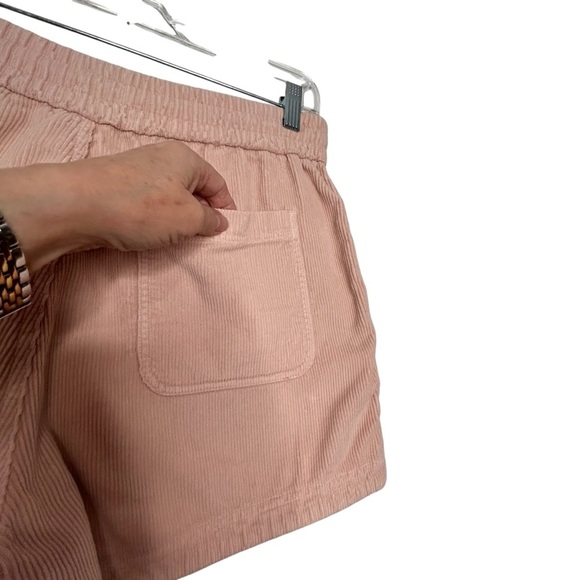 Faherty Pale Pink Corduroy Pull-On Elastic Tie Waist w/Pockets Sz M - Picture 6 of 10